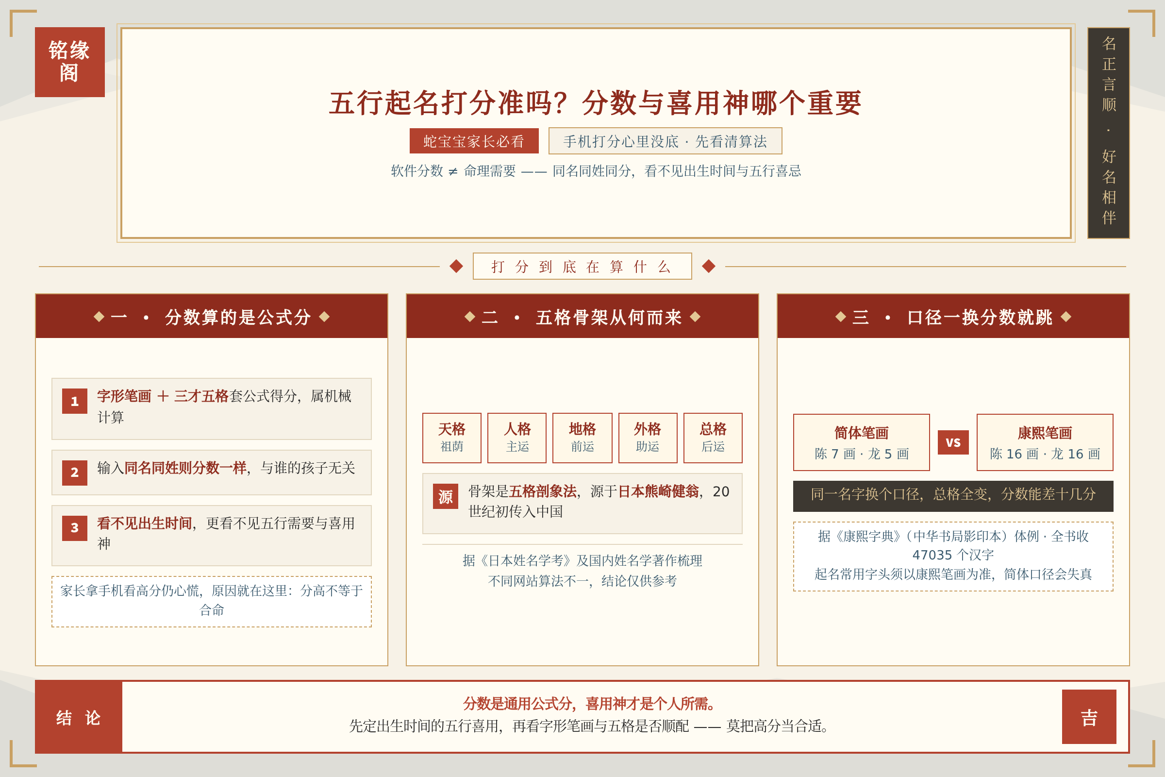 刚出生的蛇宝宝家长拿着手机看五行起名打分结果心里没底